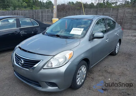 2014 Nissan Versa 1.6 Sv из США, поврежденный, VIN 3N1CN7AP6EL817053
